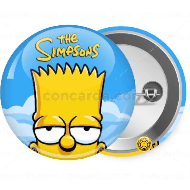 The Simpsons Bart — Κονκάρδα Στρογγυλή, Παραμάνα 25mm