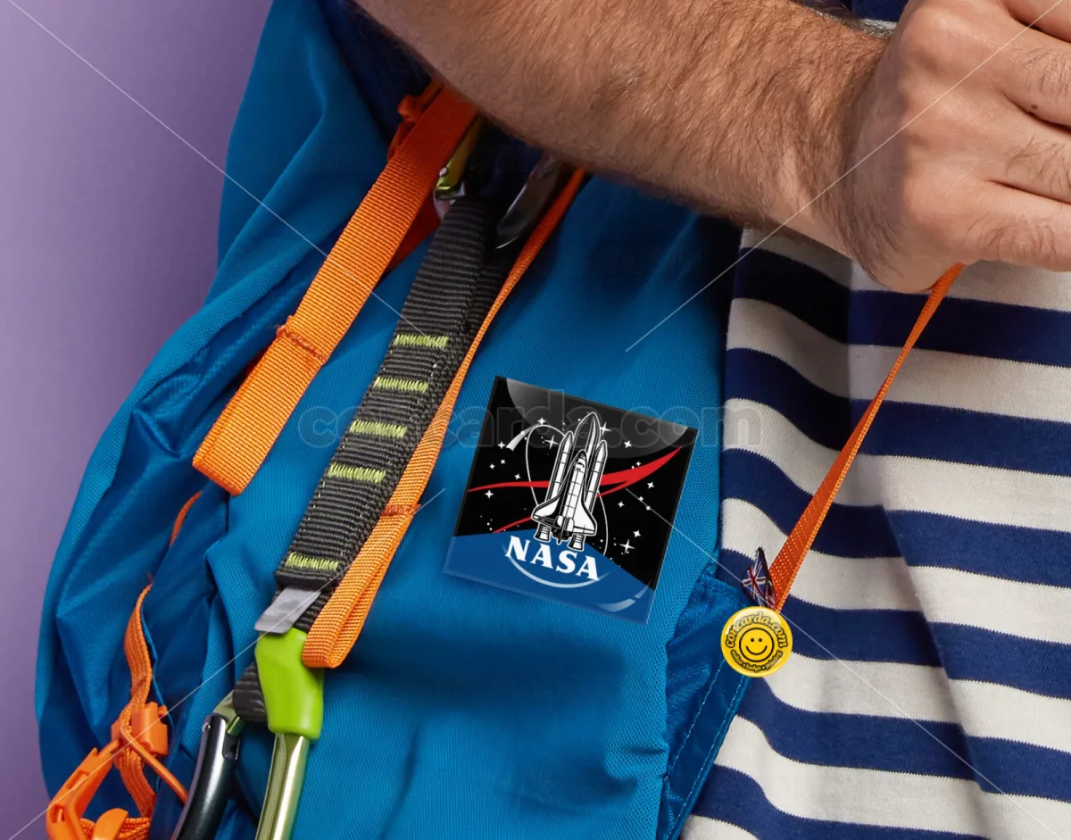 NASA Badge — Κονκάρδα Angular, Παραμάνα 50mm