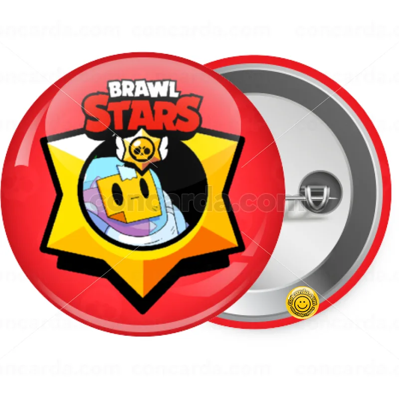 Brawl Stars Sprout — Κονκάρδα Στρογγυλή, Παραμάνα 25mm