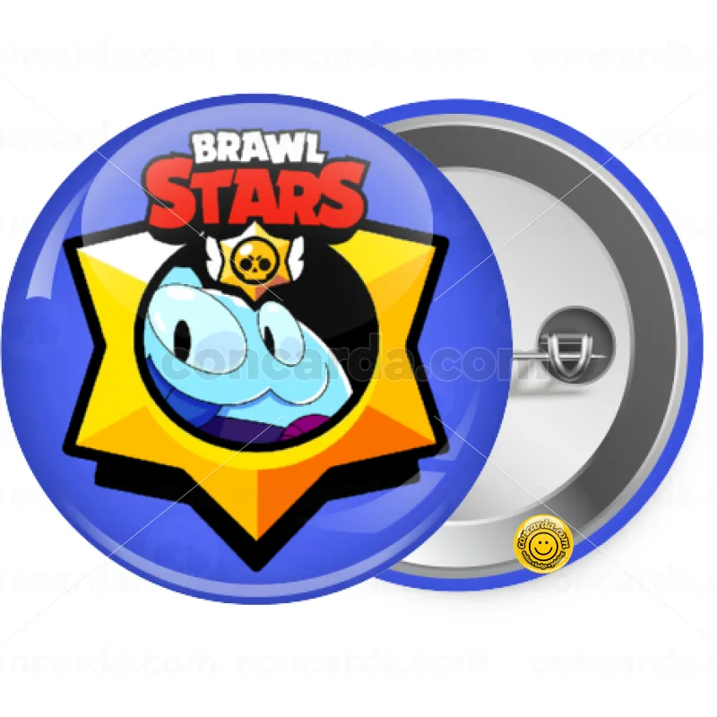 Brawl Stars Squeak — Κονκάρδα Στρογγυλή, Παραμάνα 25mm