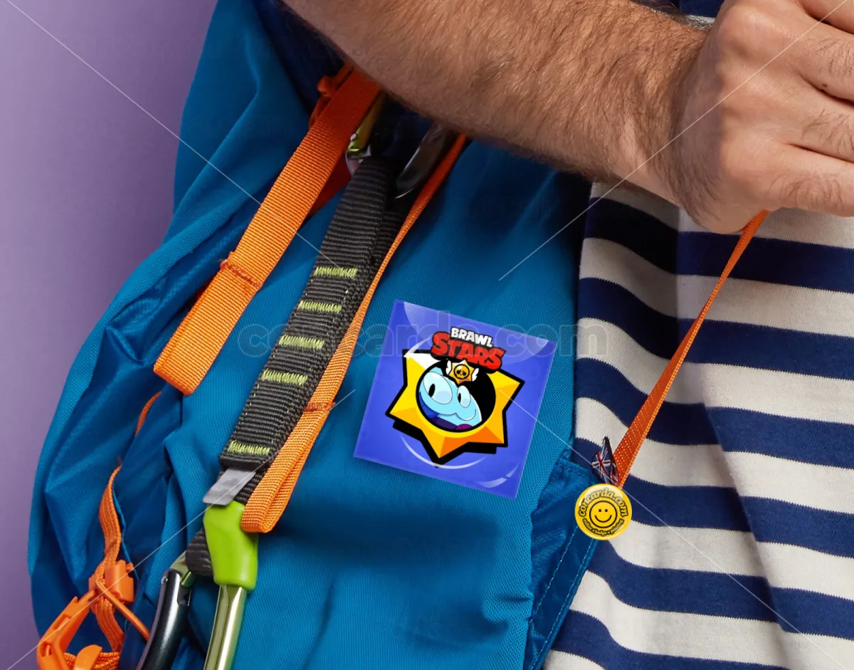 Brawl Stars Squeak — Κονκάρδα Angular, Παραμάνα 50mm
