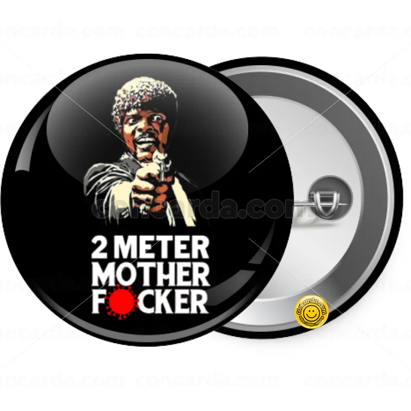 Pulp Fiction 2 meter mother f...r — Κονκάρδα Στρογγυλή, Παραμάνα 25mm