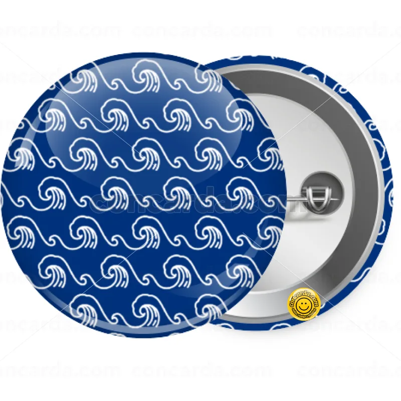 Blue Waves — Κονκάρδα Στρογγυλή, Παραμάνα 25mm