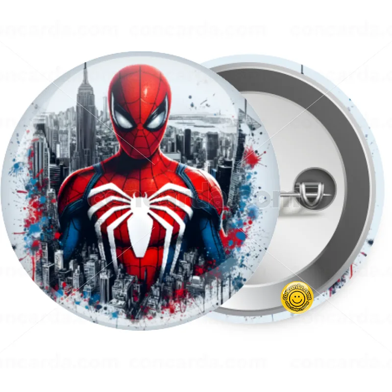 Spiderman City — Κονκάρδα Στρογγυλή, Παραμάνα 25mm