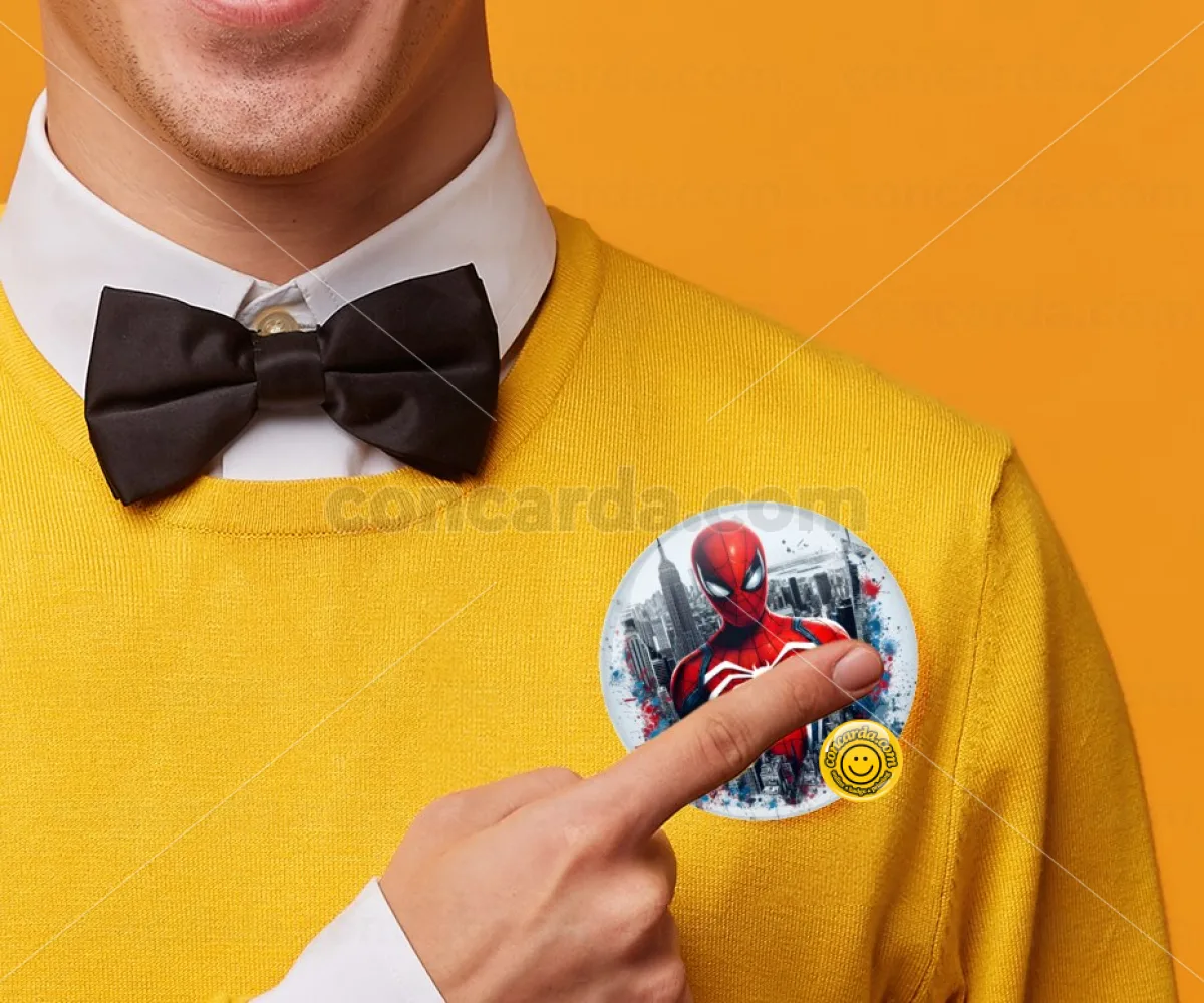 Spiderman City — Κονκάρδα Στρογγυλή, Παραμάνα 75mm