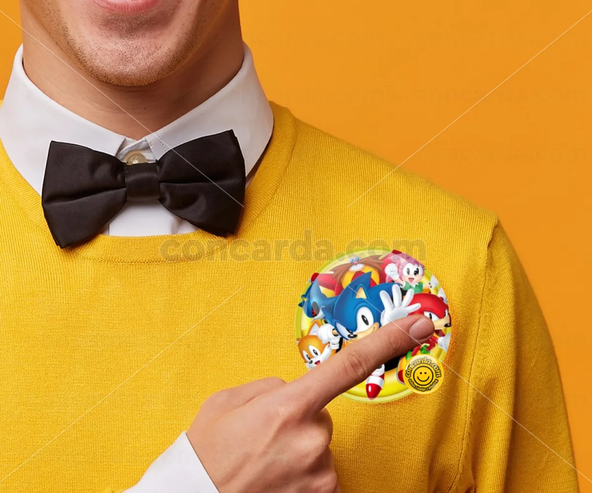 Sonic and friends — Κονκάρδα Στρογγυλή, Παραμάνα 75mm