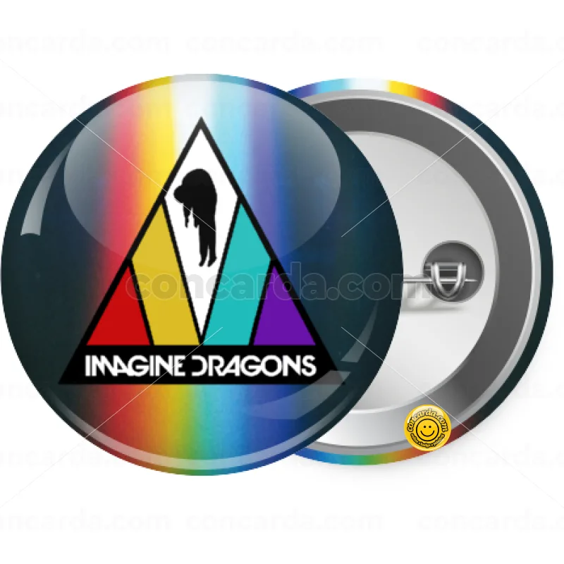 Imagine Dragons — Κονκάρδα Στρογγυλή, Παραμάνα 25mm