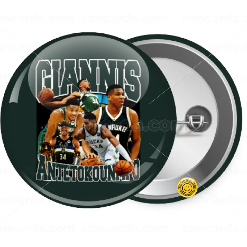 Giannis Antetokounmpo — Κονκάρδα Στρογγυλή, Παραμάνα 25mm