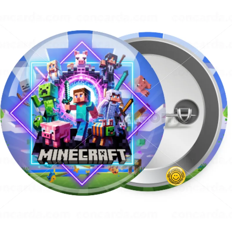 Minecraft Nether Portal — Κονκάρδα Στρογγυλή, Παραμάνα 25mm