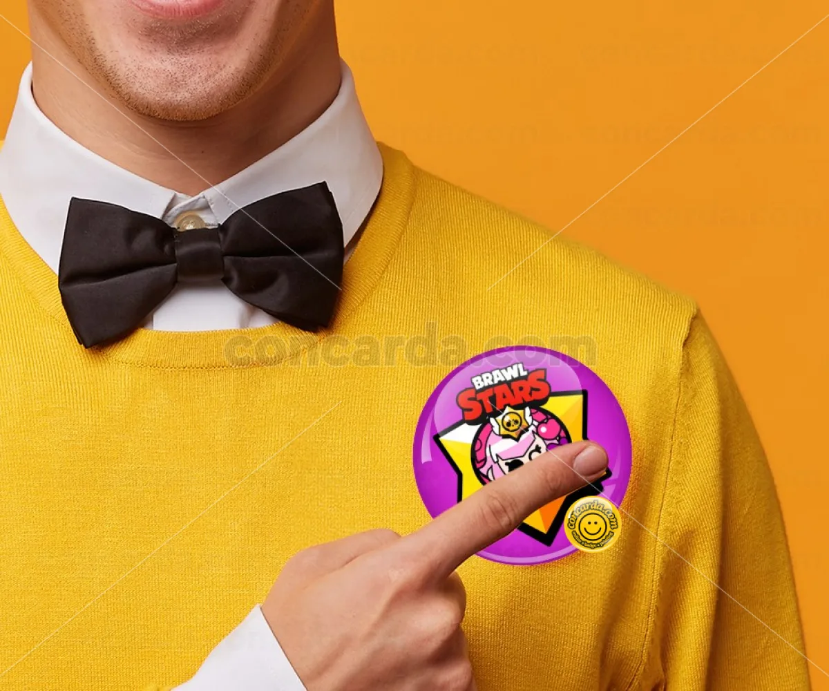 Brawl Stars Melodie — Κονκάρδα Στρογγυλή, Παραμάνα 75mm