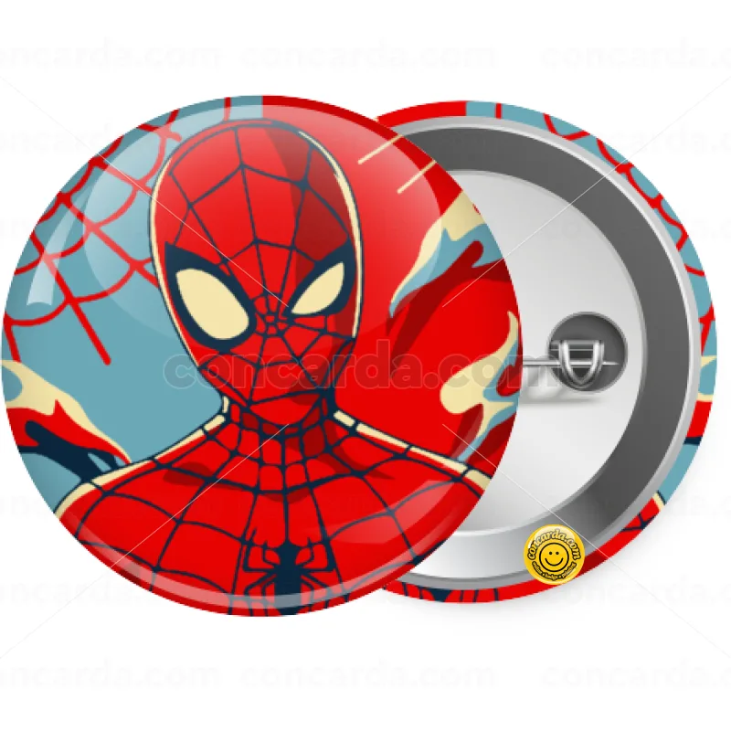 Spiderman kid — Κονκάρδα Στρογγυλή, Παραμάνα 25mm