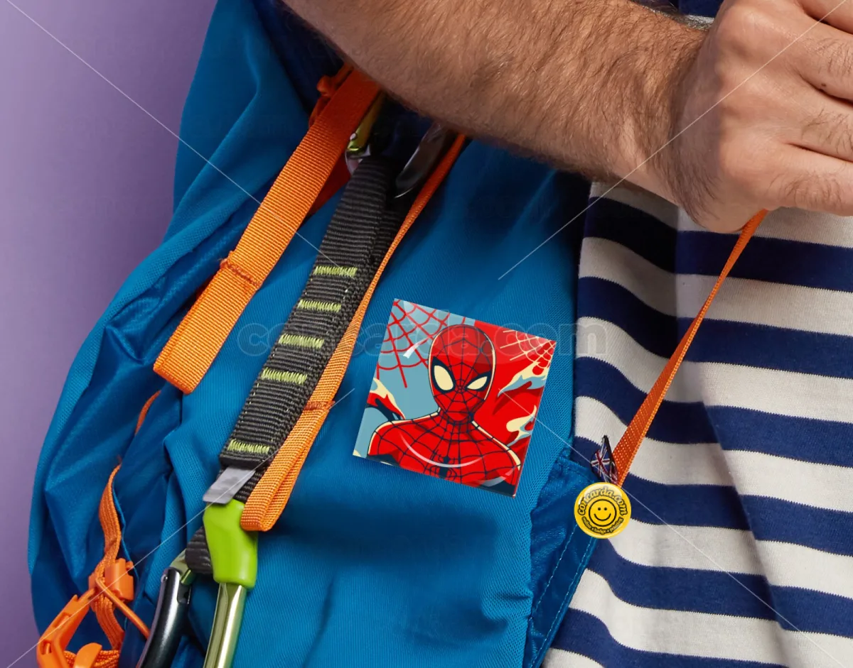 Spiderman kid — Κονκάρδα Angular, Παραμάνα 50mm