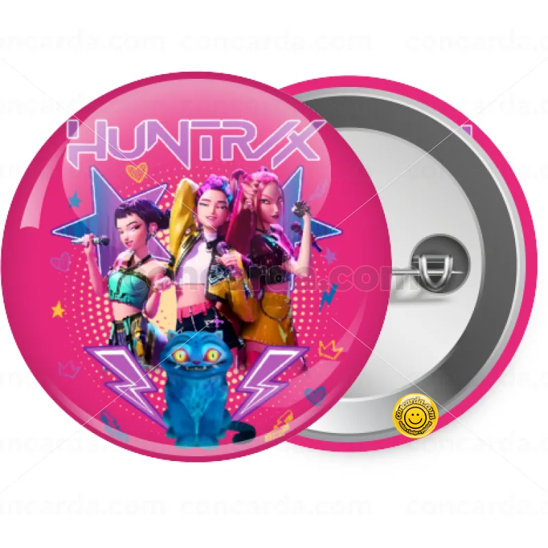 Huntrix K-pop series — Κονκάρδα Στρογγυλή, Παραμάνα 25mm
