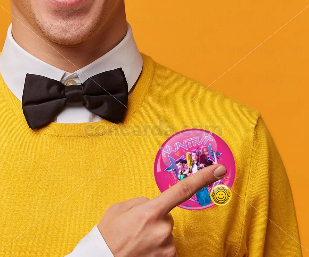 Huntrix K-pop series — Κονκάρδα Στρογγυλή, Παραμάνα 75mm