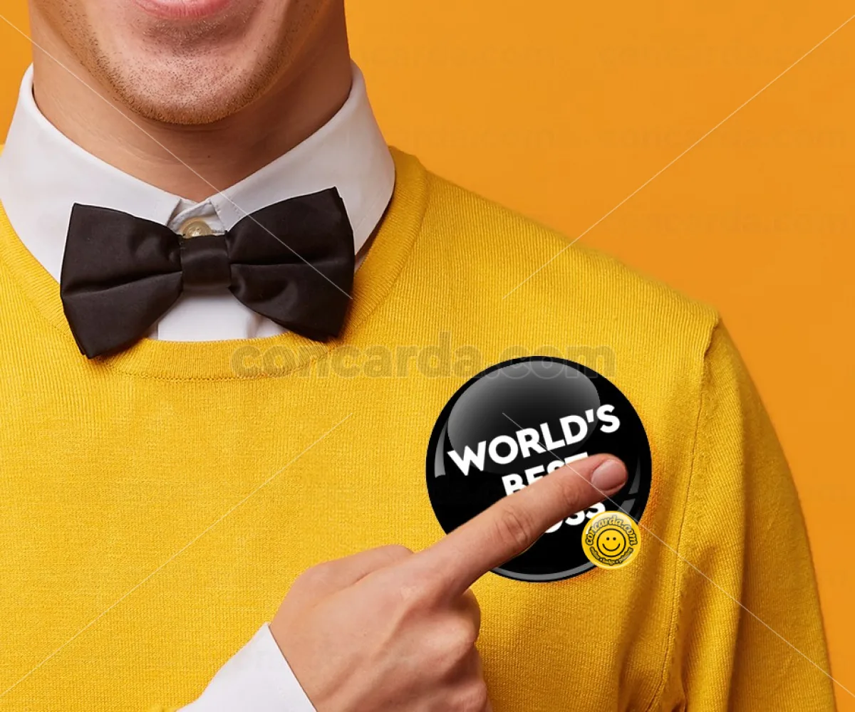 World's best boss — Κονκάρδα Στρογγυλή, Παραμάνα 75mm