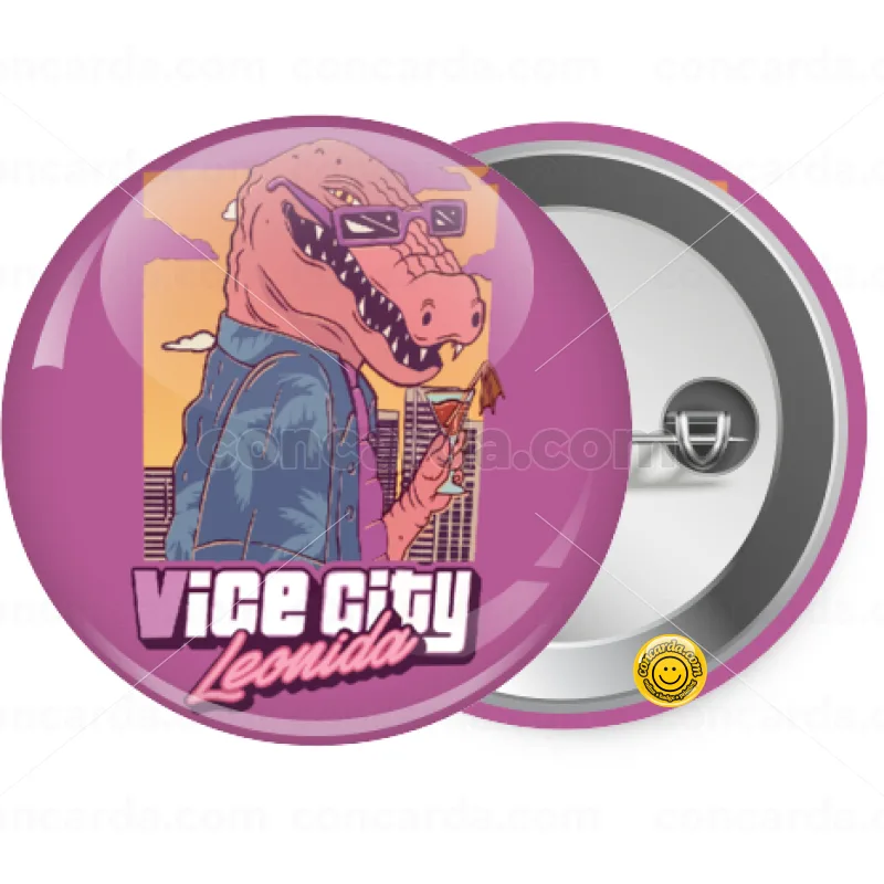 Vice City Leonida — Κονκάρδα Στρογγυλή, Παραμάνα 25mm
