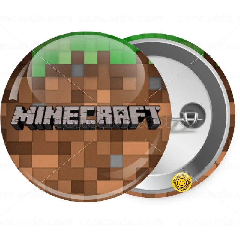 Minecraft dirt — Κονκάρδα Στρογγυλή, Παραμάνα 25mm
