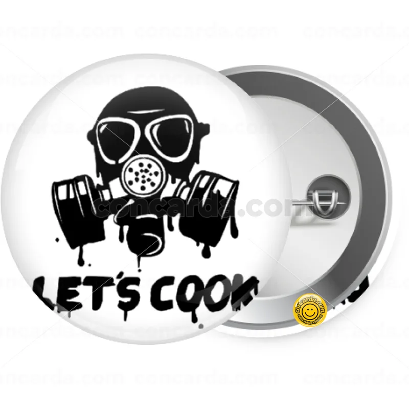 Let's cook mask — Κονκάρδα Στρογγυλή, Παραμάνα 25mm