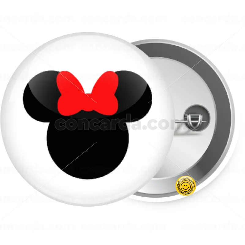 Minnie head — Κονκάρδα Στρογγυλή, Παραμάνα 25mm