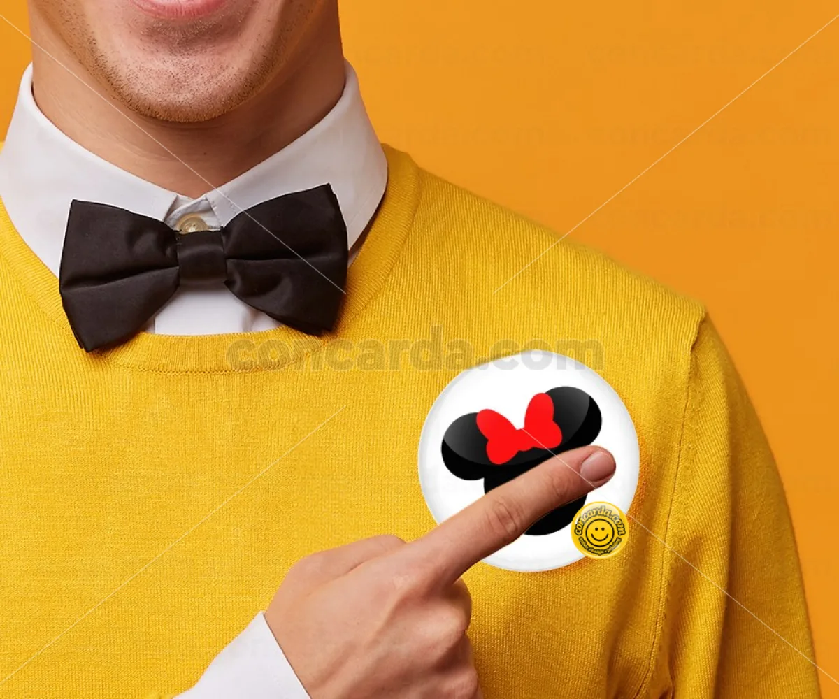 Minnie head — Κονκάρδα Στρογγυλή, Παραμάνα 75mm