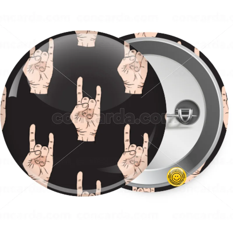 Rock hands — Κονκάρδα Στρογγυλή, Παραμάνα 25mm