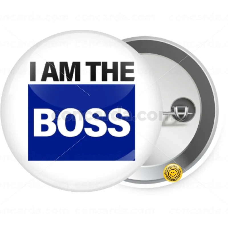 I am the Boss — Κονκάρδα Στρογγυλή, Παραμάνα 25mm
