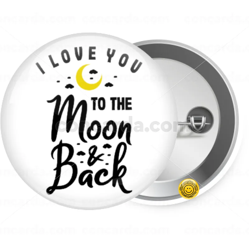 I love you to the moon and back — Κονκάρδα Στρογγυλή, Παραμάνα 25mm