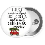 I just want to drink hot cocoa and watch christmas movies mini cooper