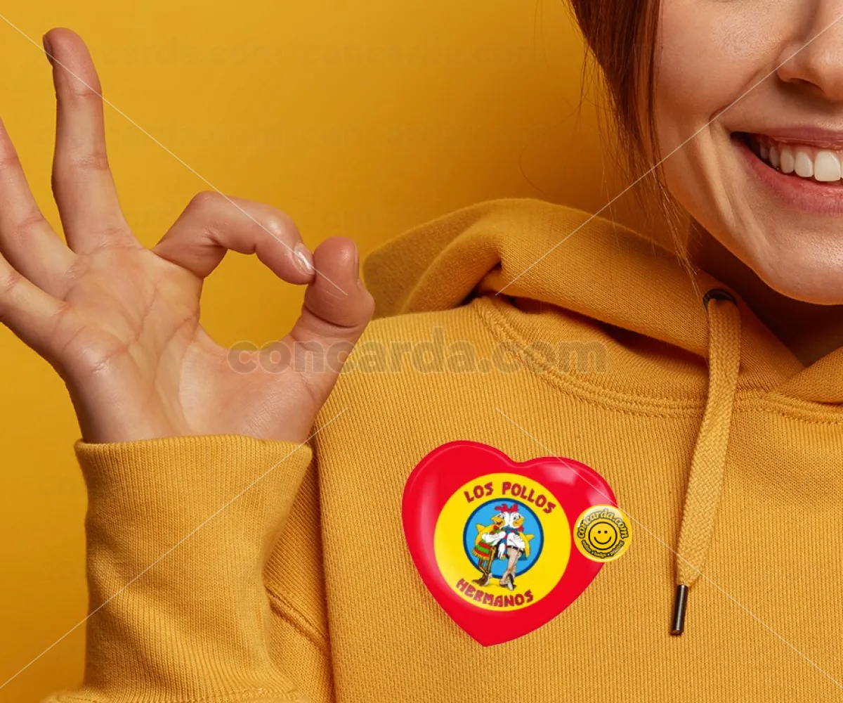 Los Pollos Hermanos — Κονκάρδα Καρδιά 57mm