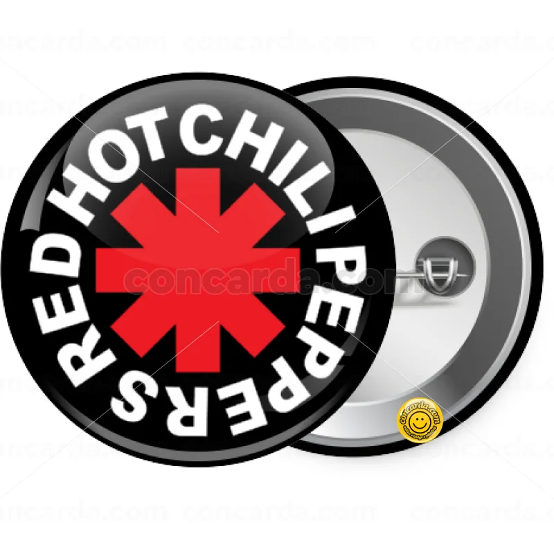 Red Hot Chili Peppers — Κονκάρδα Στρογγυλή, Παραμάνα 25mm