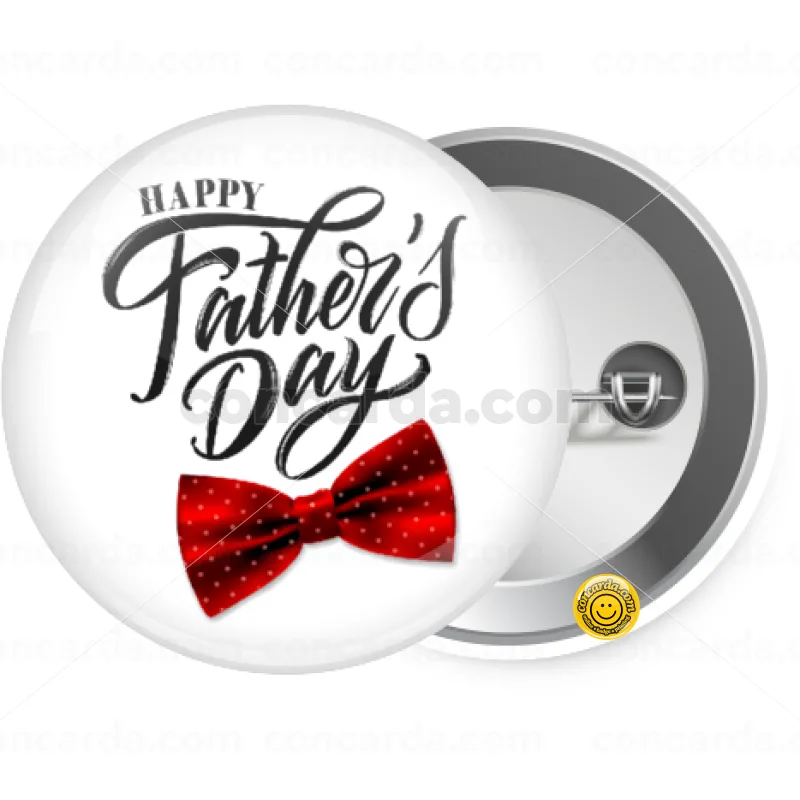 Happy father's Days — Κονκάρδα Στρογγυλή, Παραμάνα 25mm