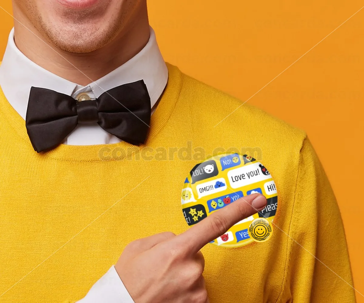 Emoji's text messages — Κονκάρδα Στρογγυλή, Παραμάνα 75mm
