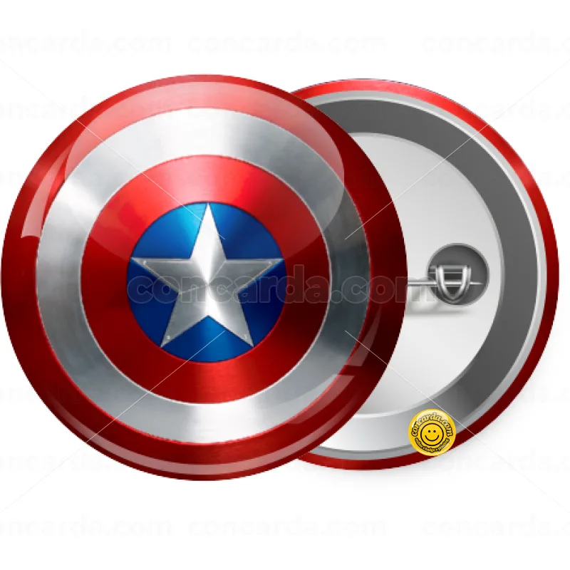 Captain America — Κονκάρδα Στρογγυλή, Παραμάνα 25mm