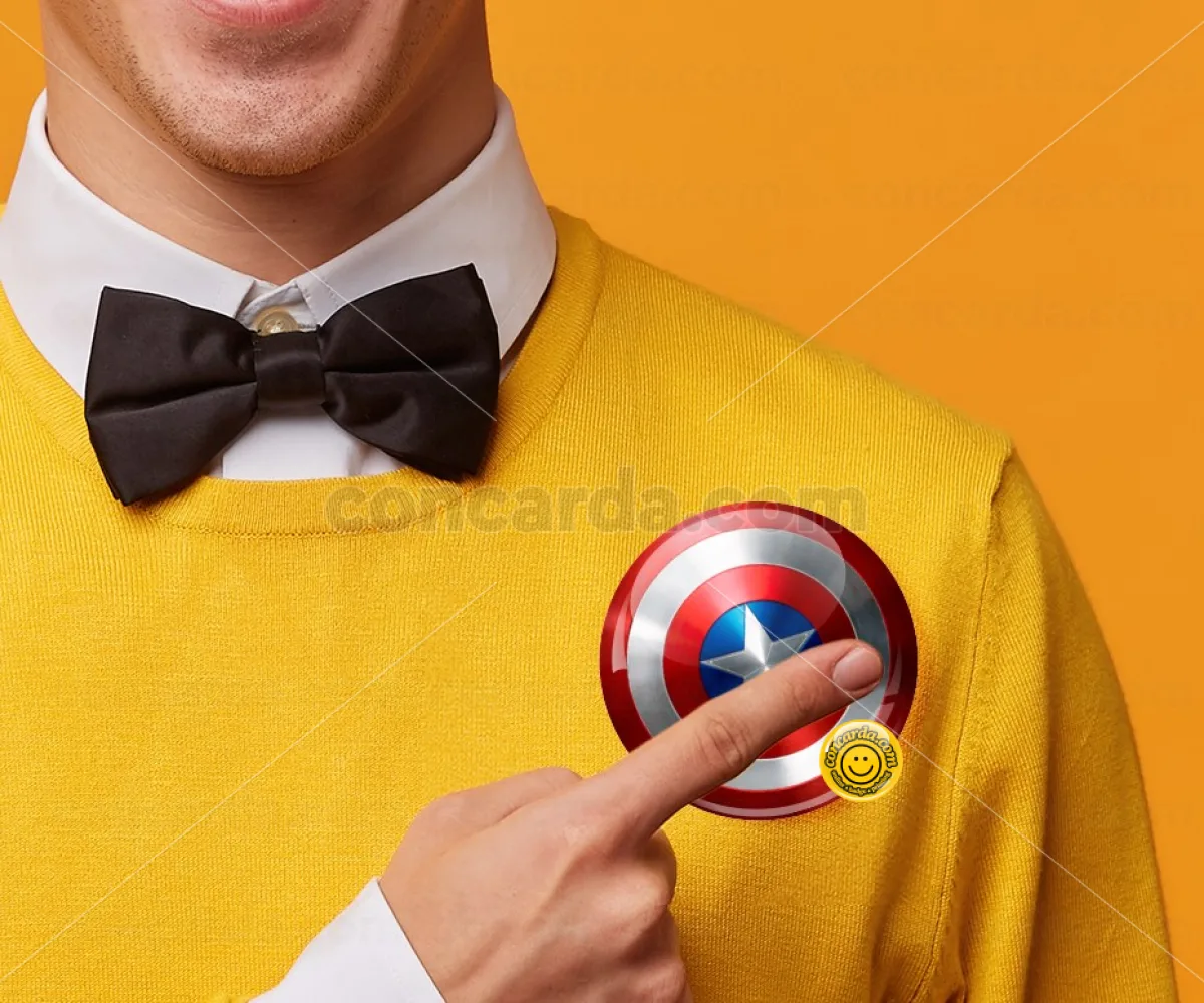 Captain America — Κονκάρδα Στρογγυλή, Παραμάνα 75mm