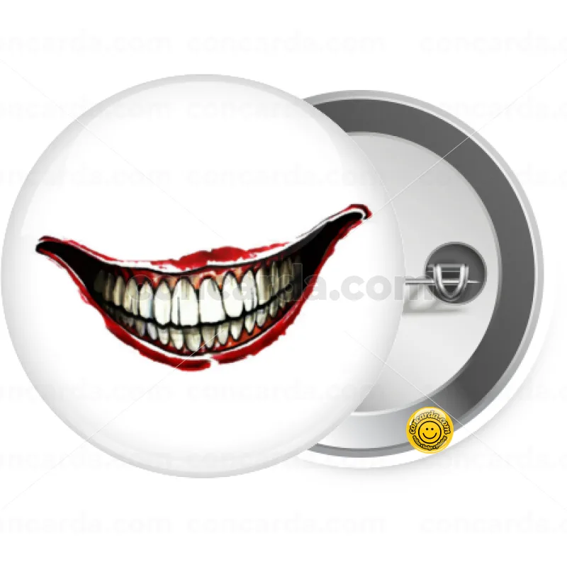 Joker smile — Κονκάρδα Στρογγυλή, Παραμάνα 25mm