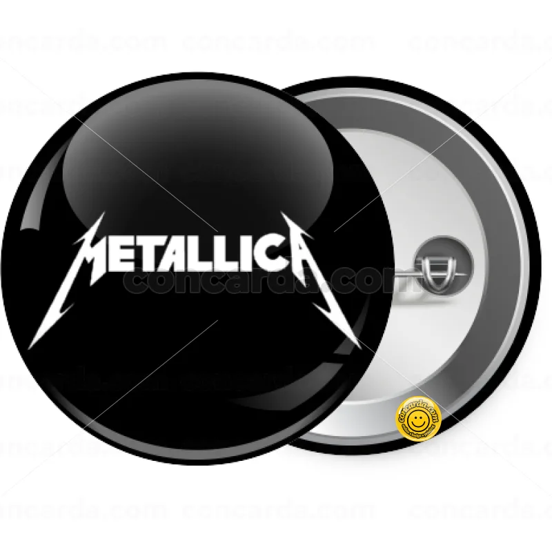 Metallica — Κονκάρδα Στρογγυλή, Παραμάνα 25mm