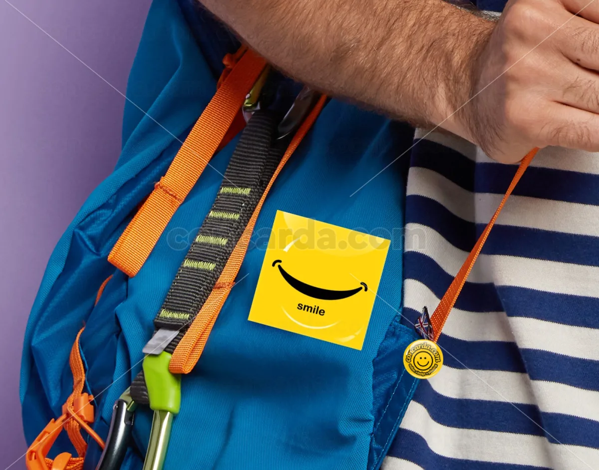 Smile!!! — Κονκάρδα Angular, Παραμάνα 50mm