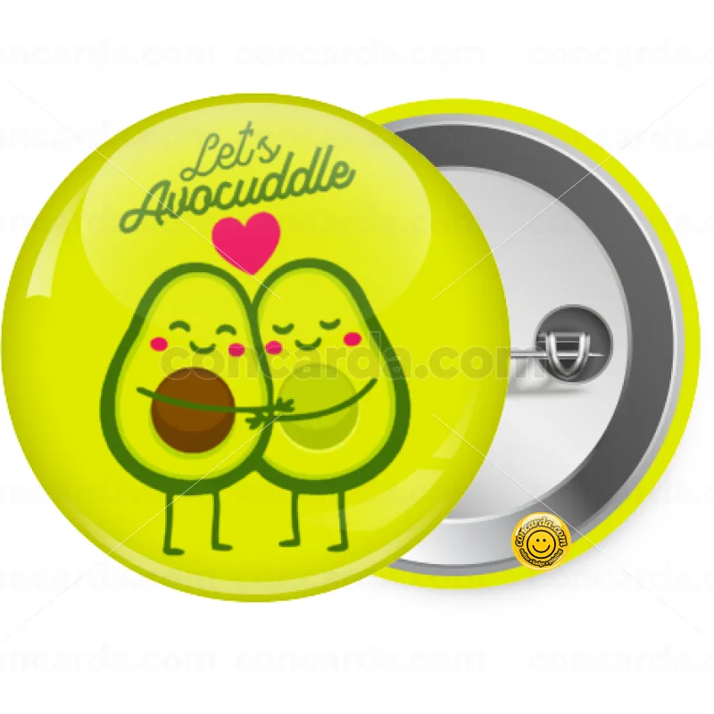 Let's avocuddle — Κονκάρδα Στρογγυλή, Παραμάνα 25mm