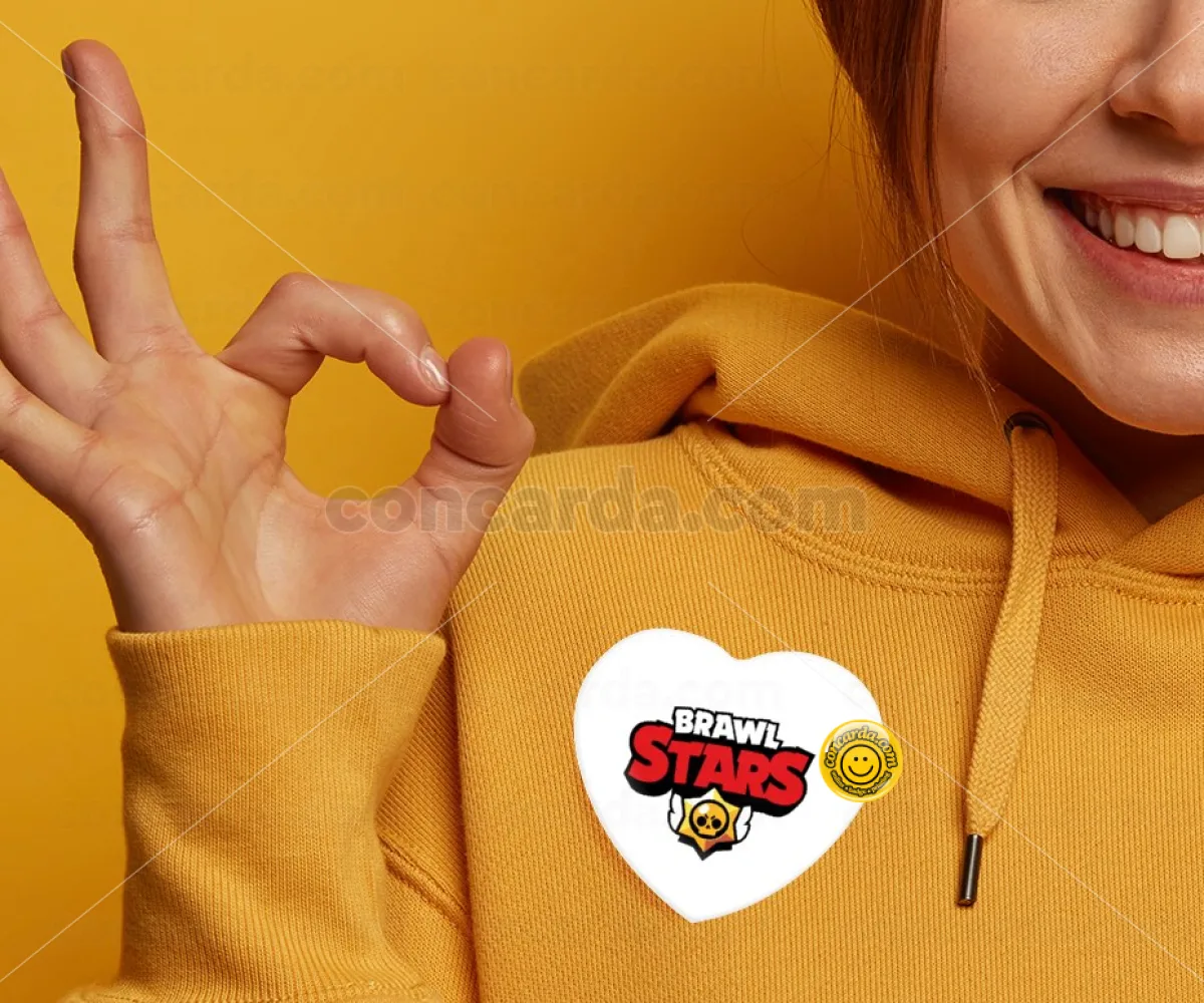 Brawl Stars — Κονκάρδα Καρδιά 57mm