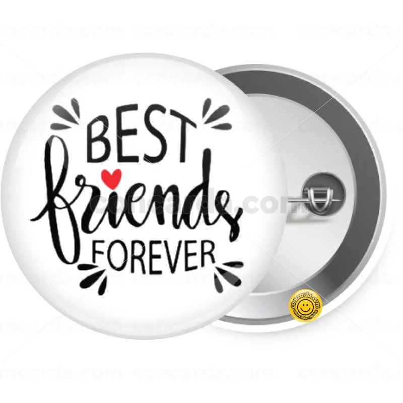 Best Friends forever — Κονκάρδα Στρογγυλή, Παραμάνα 25mm