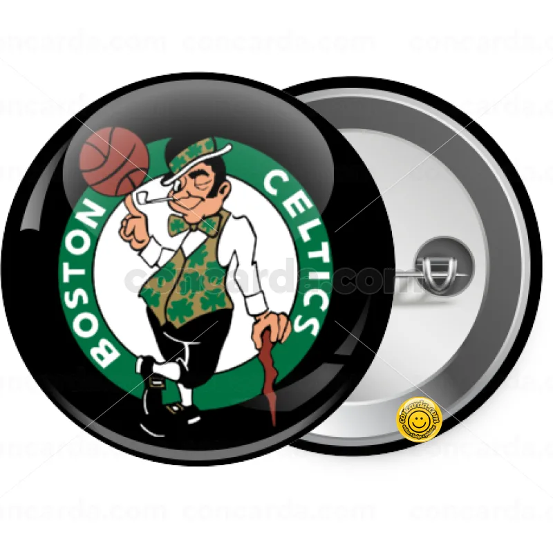 Boston Celtics — Κονκάρδα Στρογγυλή, Παραμάνα 25mm