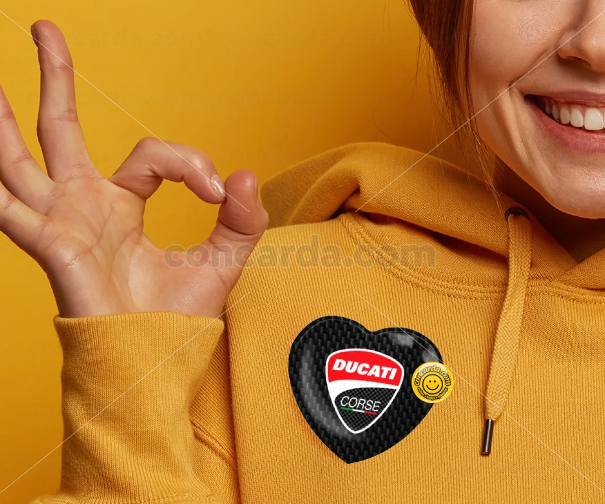 Ducati — Κονκάρδα Καρδιά 57mm