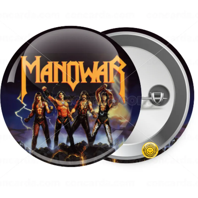 Manowar Fighting the world — Κονκάρδα Στρογγυλή, Παραμάνα 25mm