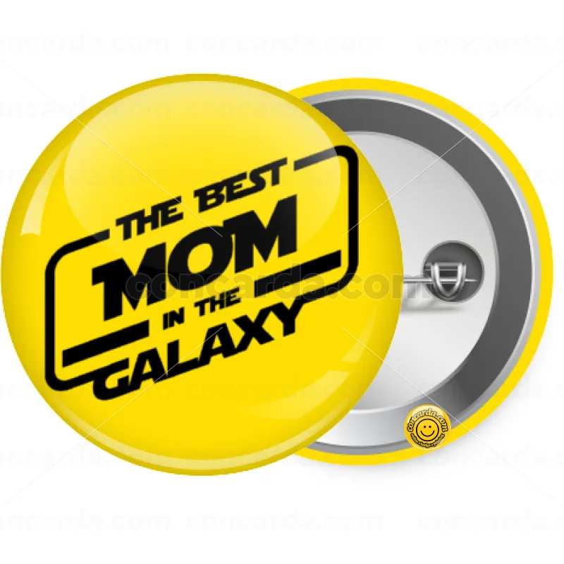 The Best MOM in the Galaxy — Κονκάρδα Στρογγυλή, Παραμάνα 25mm
