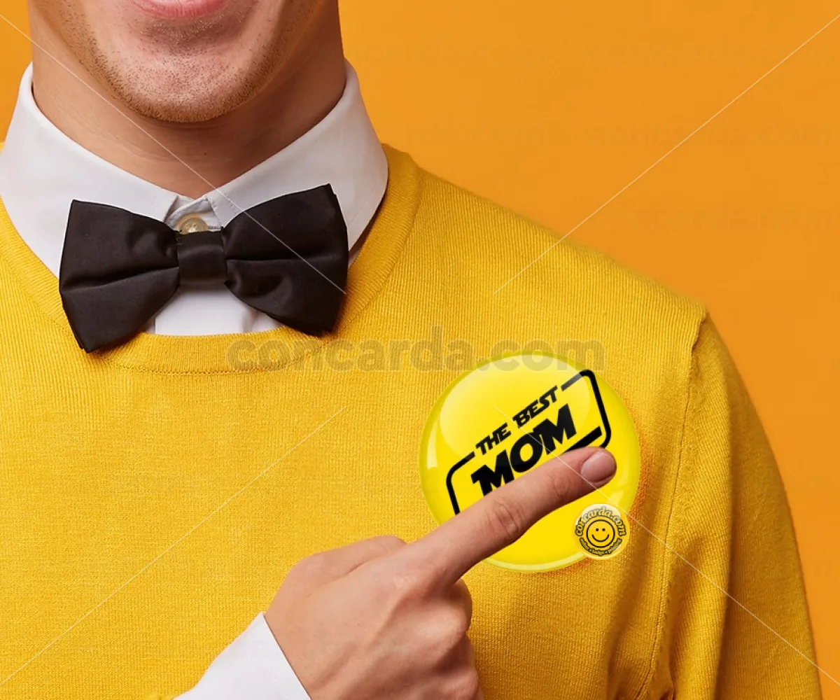 The Best MOM in the Galaxy — Κονκάρδα Στρογγυλή, Παραμάνα 75mm