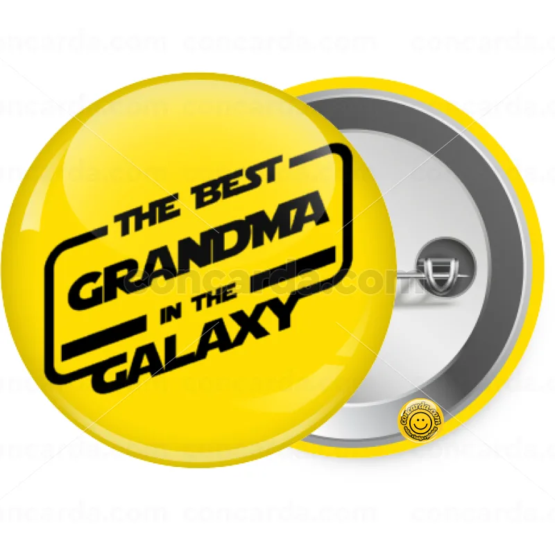 The Best GRANDMA in the Galaxy — Κονκάρδα Στρογγυλή, Παραμάνα 25mm