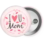 I Love you Mom pink
