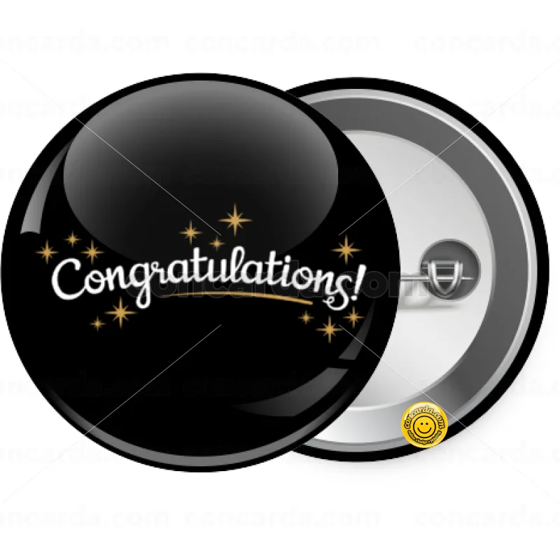 Congratulations — Κονκάρδα Στρογγυλή, Παραμάνα 25mm