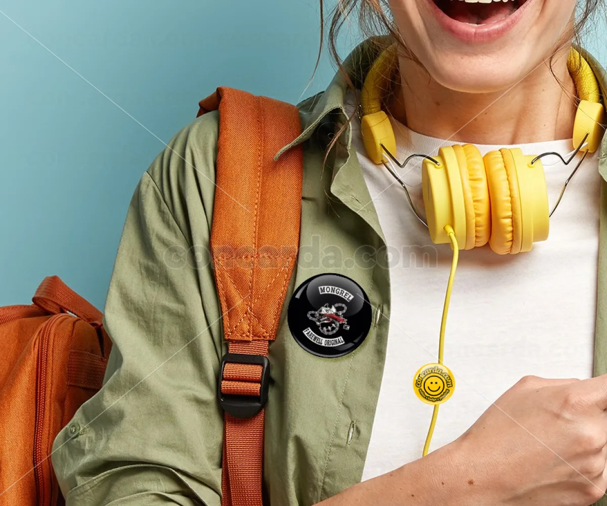 Day's Gone, mongrel farewell original — Κονκάρδα Στρογγυλή, Παραμάνα 50mm