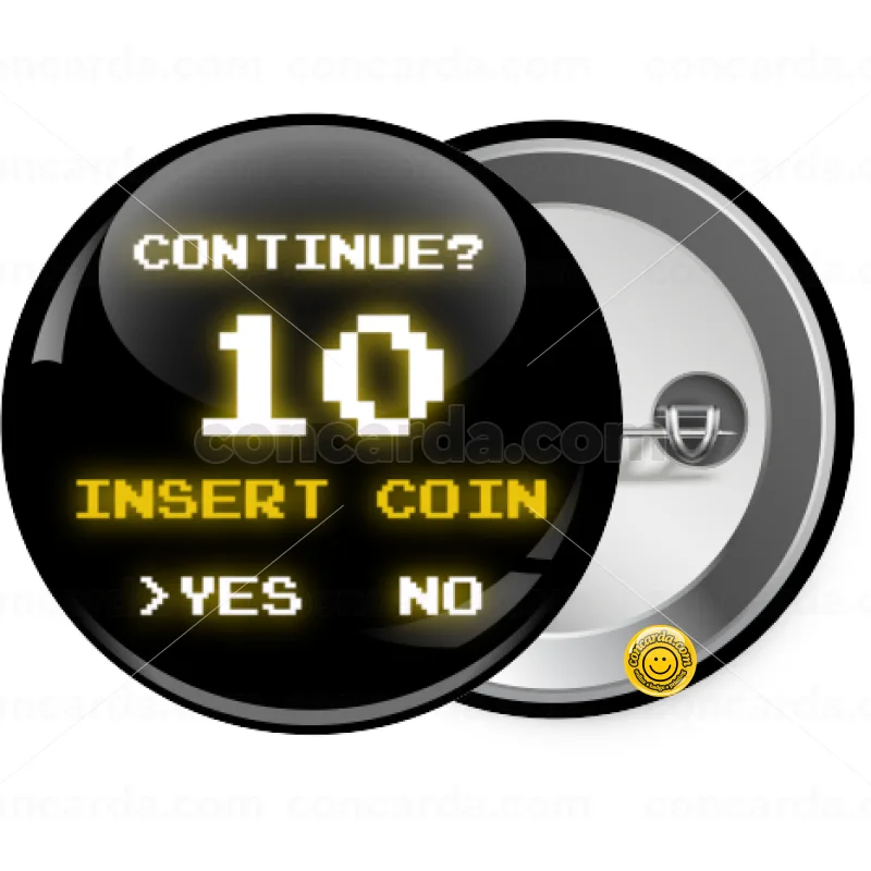 Continue? YES - NO — Κονκάρδα Στρογγυλή, Παραμάνα 25mm